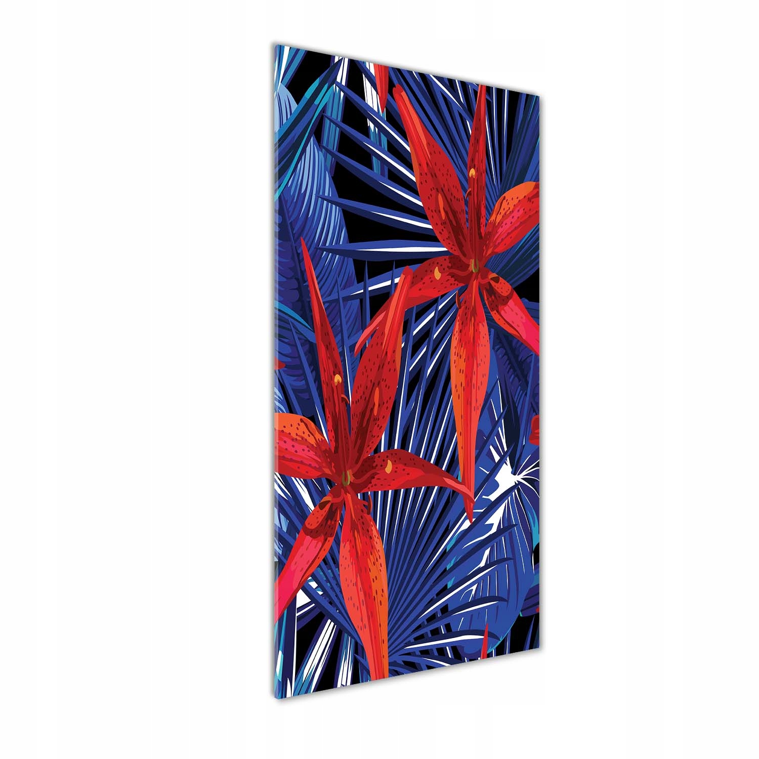 

Foto obraz akrylowy Tropikalne kwiaty 50x125 cm