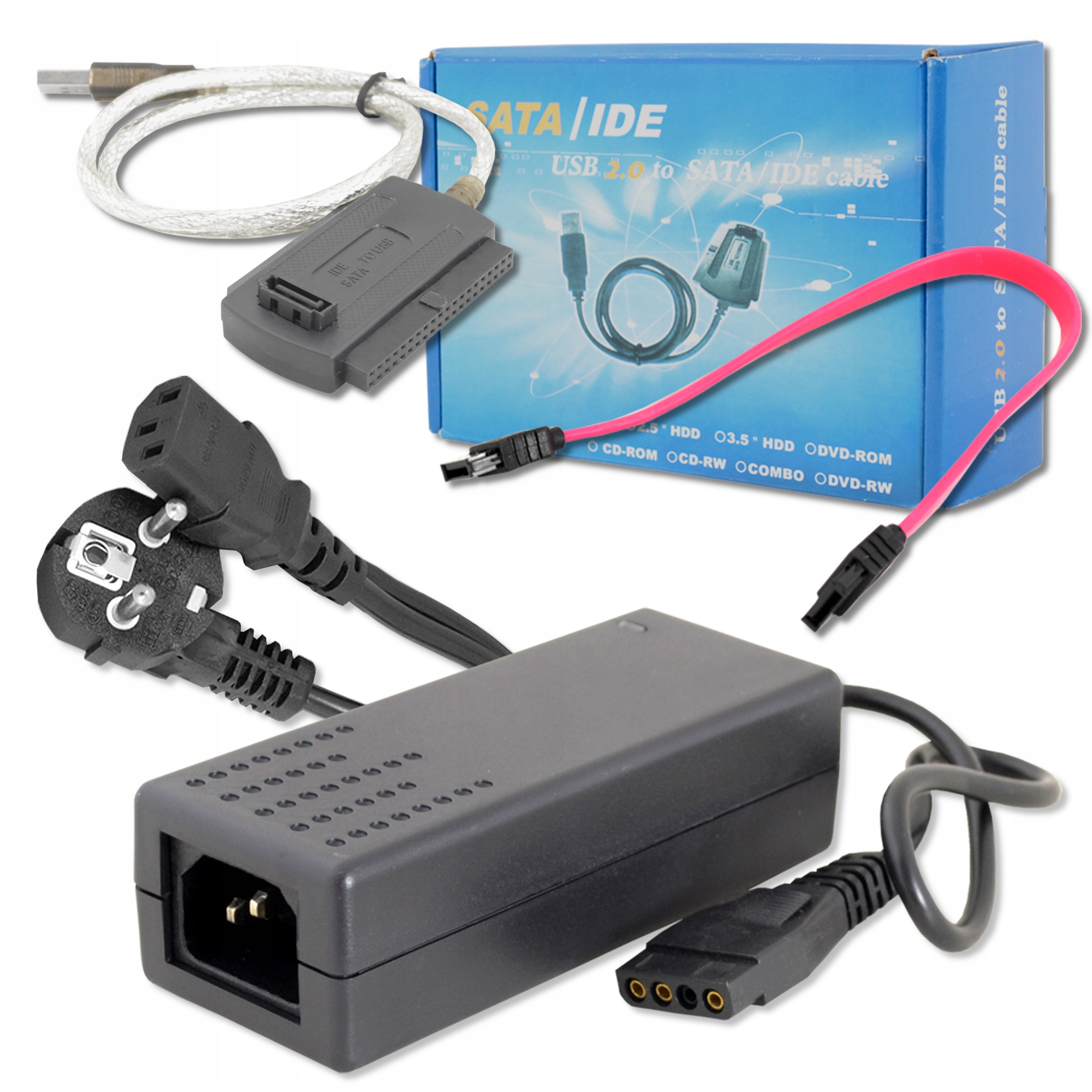 

Adapter Konwerter Ide Sata Dysku Twardego Na Usb