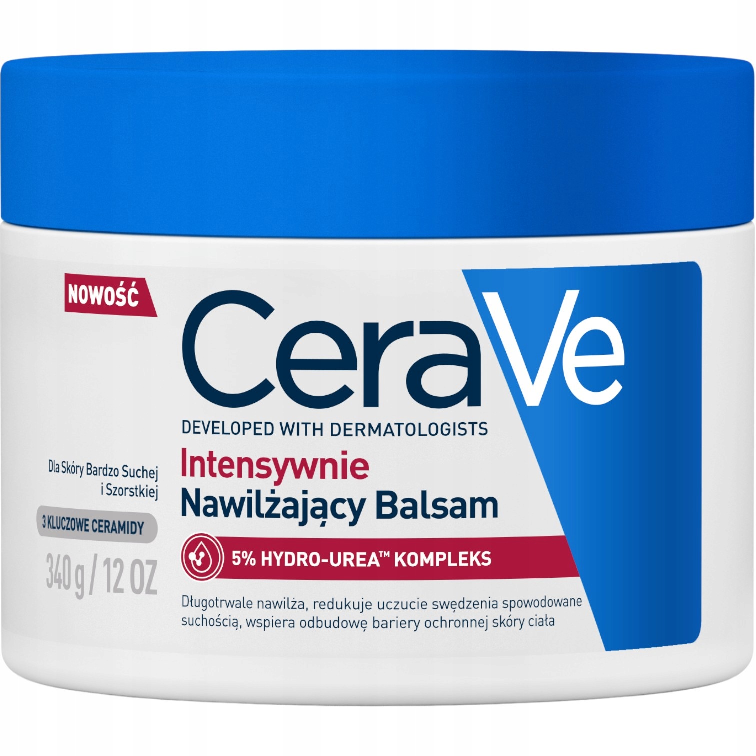 CeraVe Urea 5% Intensywnie nawilżający krem z mocznikiem