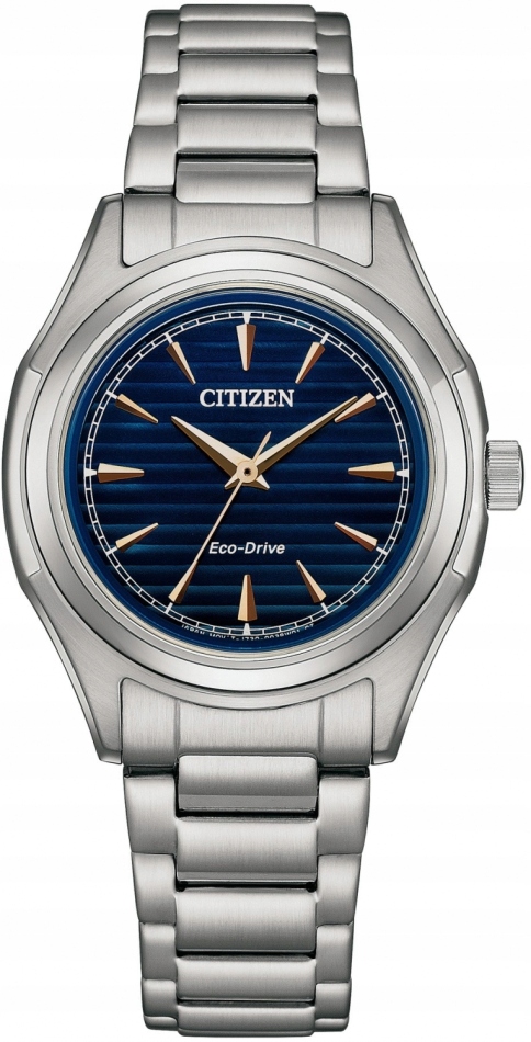 Zegarek damski Citizen FE2110-81L granatowy klasyczny do pływania