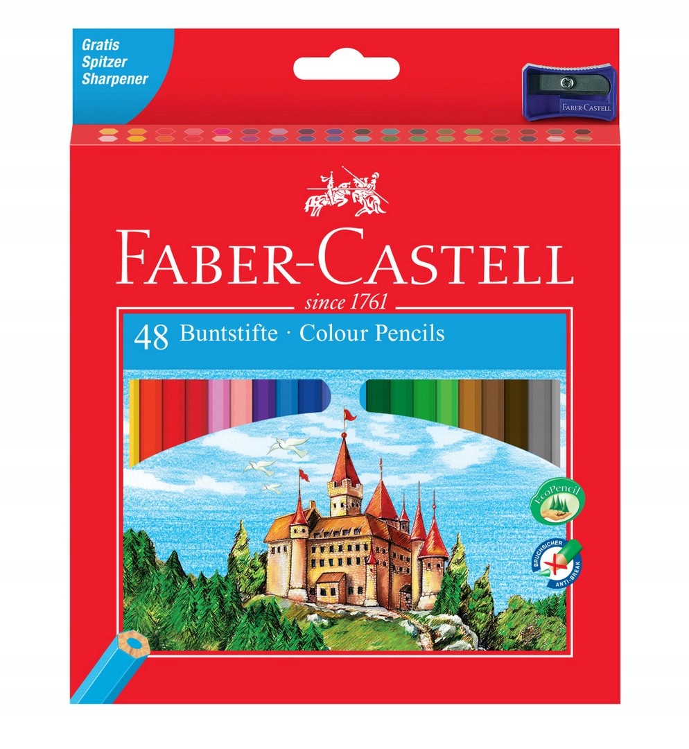 

Kredki ołówkowe Zamek Faber-Castell 48 kol.