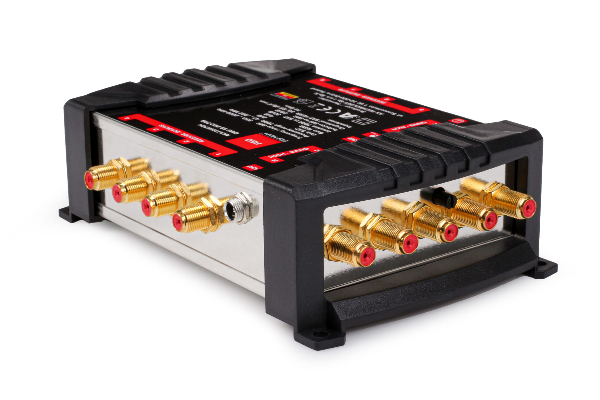 MULTISWITCH 5/8 OPTICUM + KONWERTER QUATTRO + 18xF Model OMS 5/8 PRO-TRQ