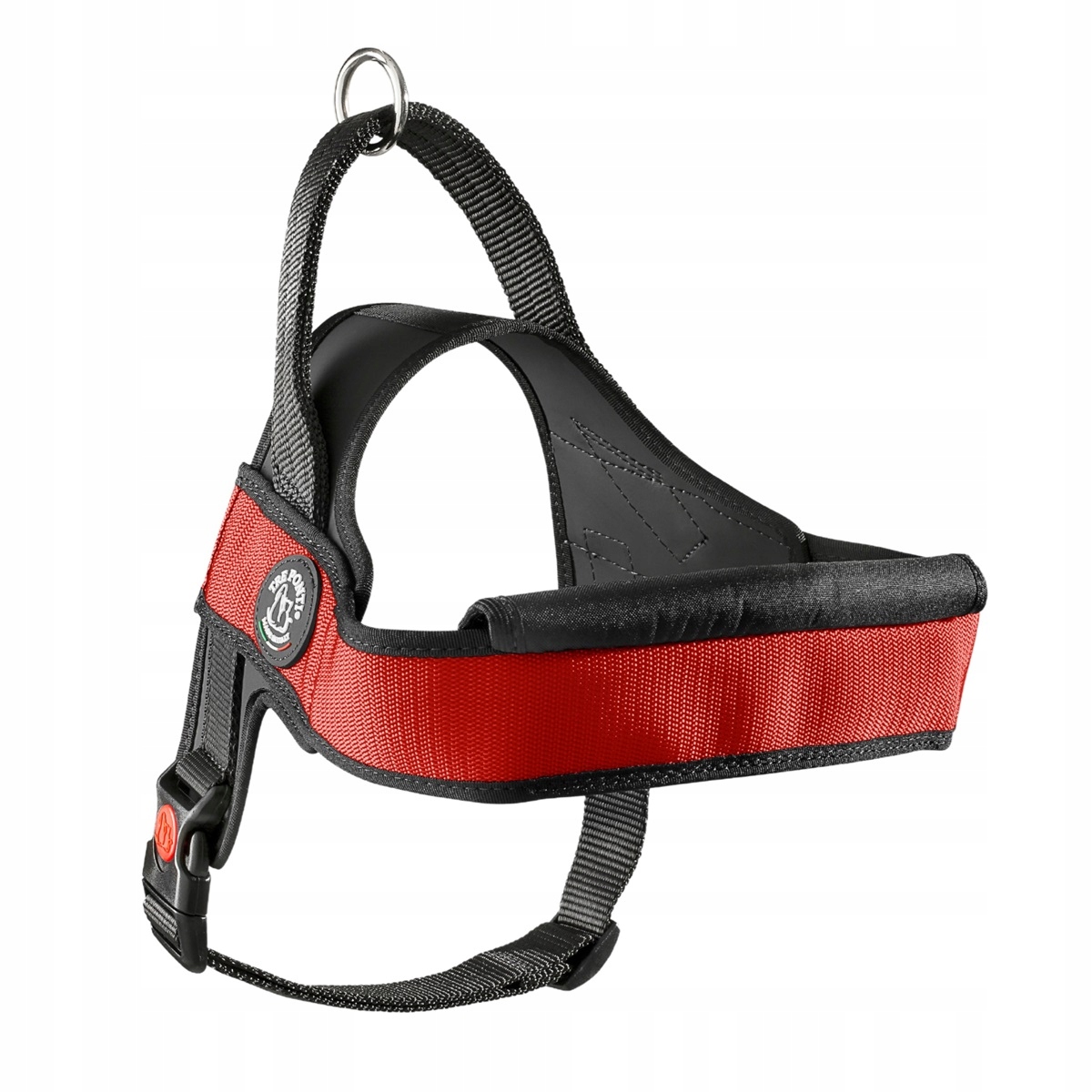 Levně Tre Ponti Postroj Primo Plus XXL červený