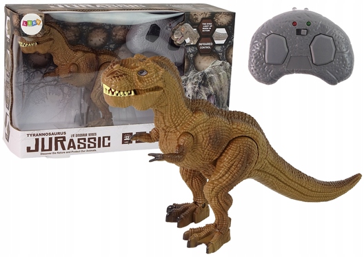 

Dinozaur Zdalnie Sterowany Brąz Tyranozaur Dźwięk