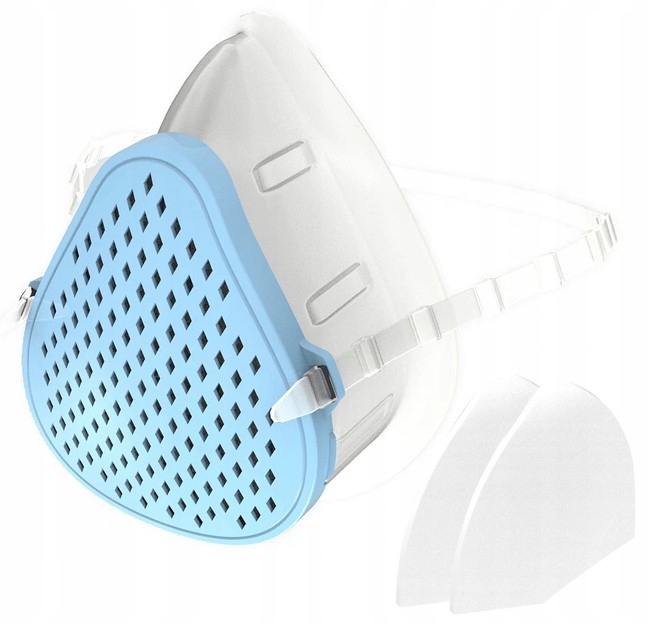 

Maska przeciwpyłowa maseczka FFP3 2 szt. filtrów