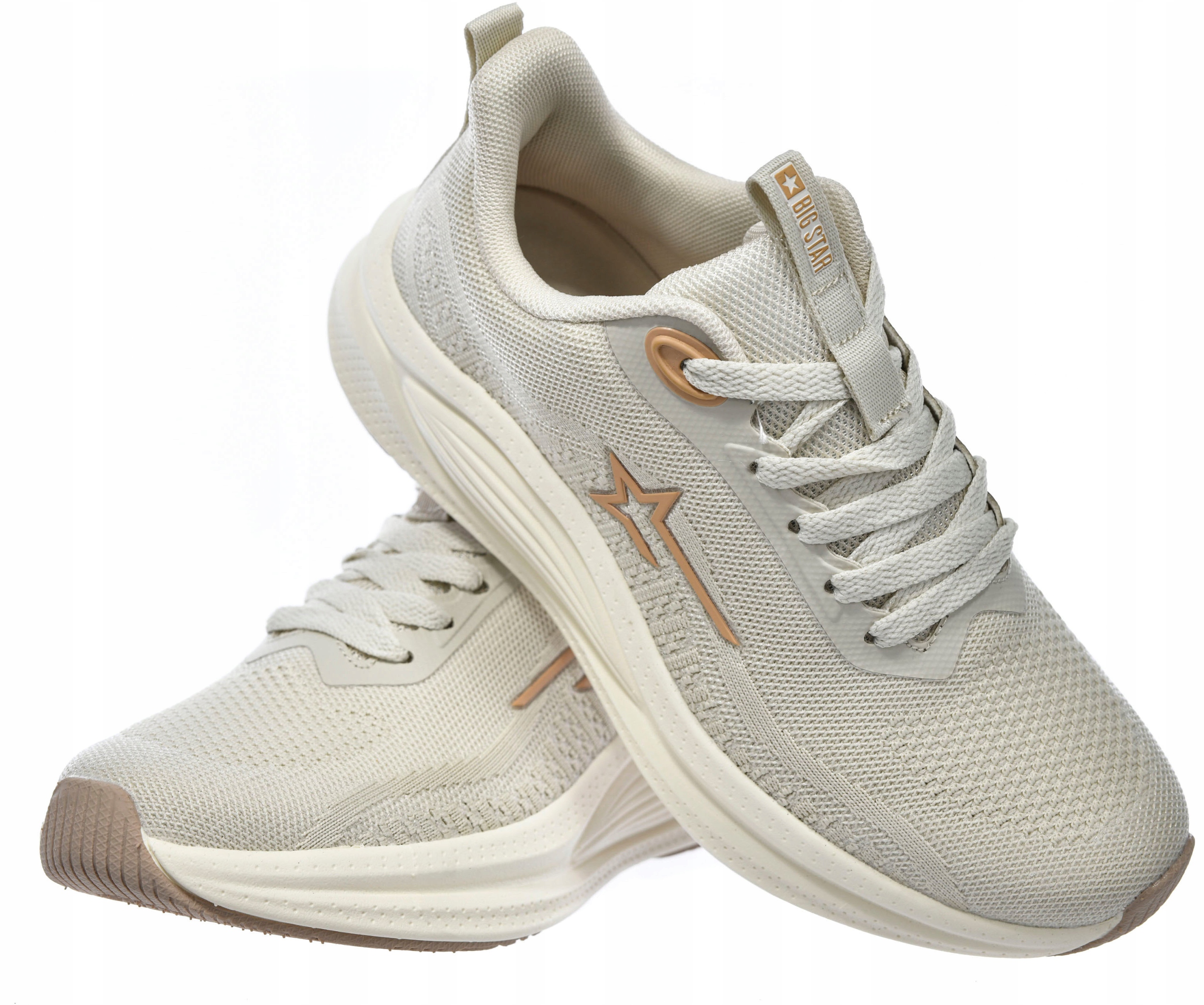 Dámské sportovní boty Big Star RR274A145 béžové, velikost 36