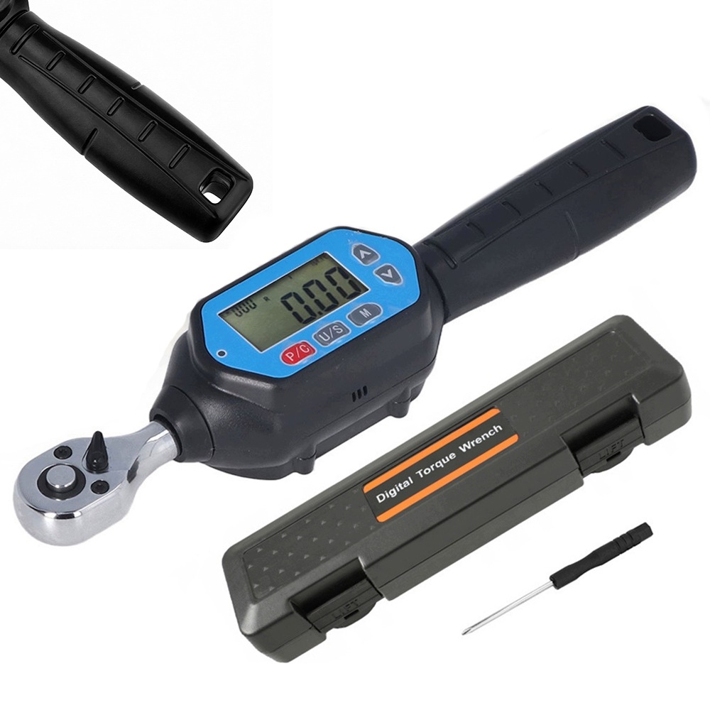 Klucz Dynamometryczny Elektroniczny 1/4" 0.9-30Nm Dwukierunkowy Dwustronny