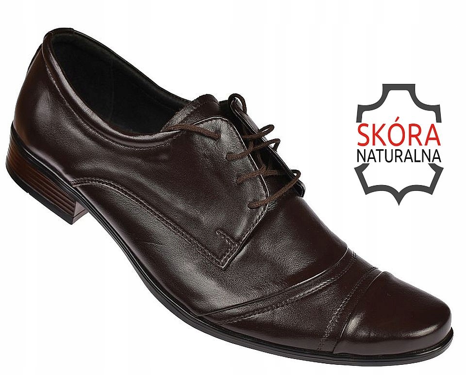 Pánské kožené polobotky Peppe Rosso M127 tmavě hnědé, velikost vel