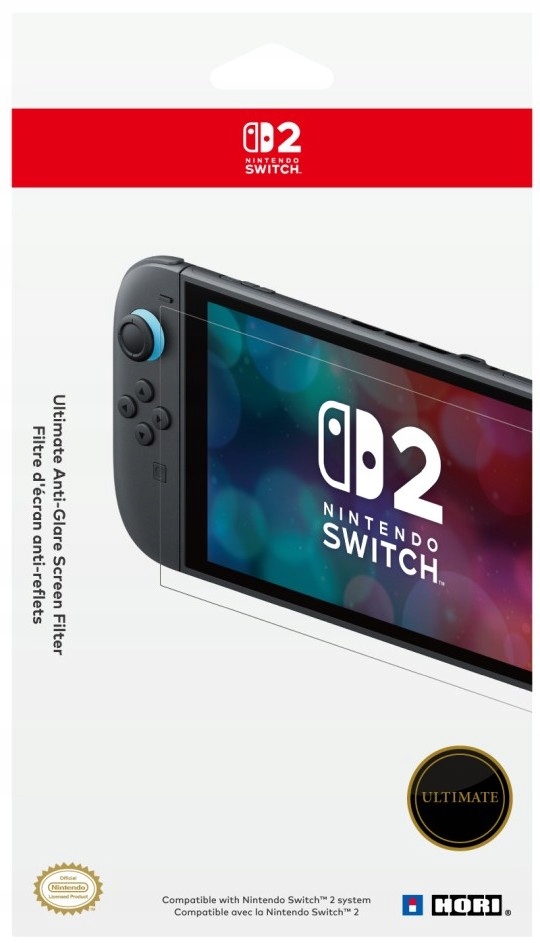 Hori SWITCH2 Folia na ekran Ultimate Anti-Glare Screen Filter