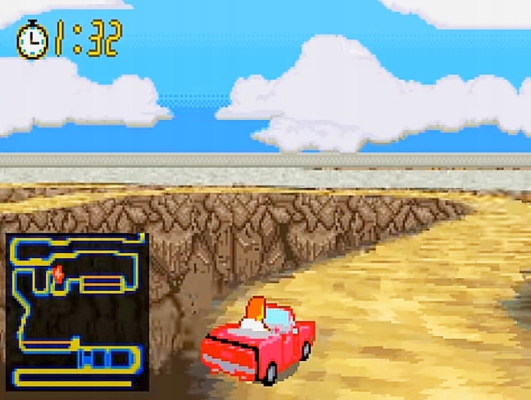 THE SIMPSONS ROAD RAGE Nintendo Game Boy Advance pudełkowa • Cena