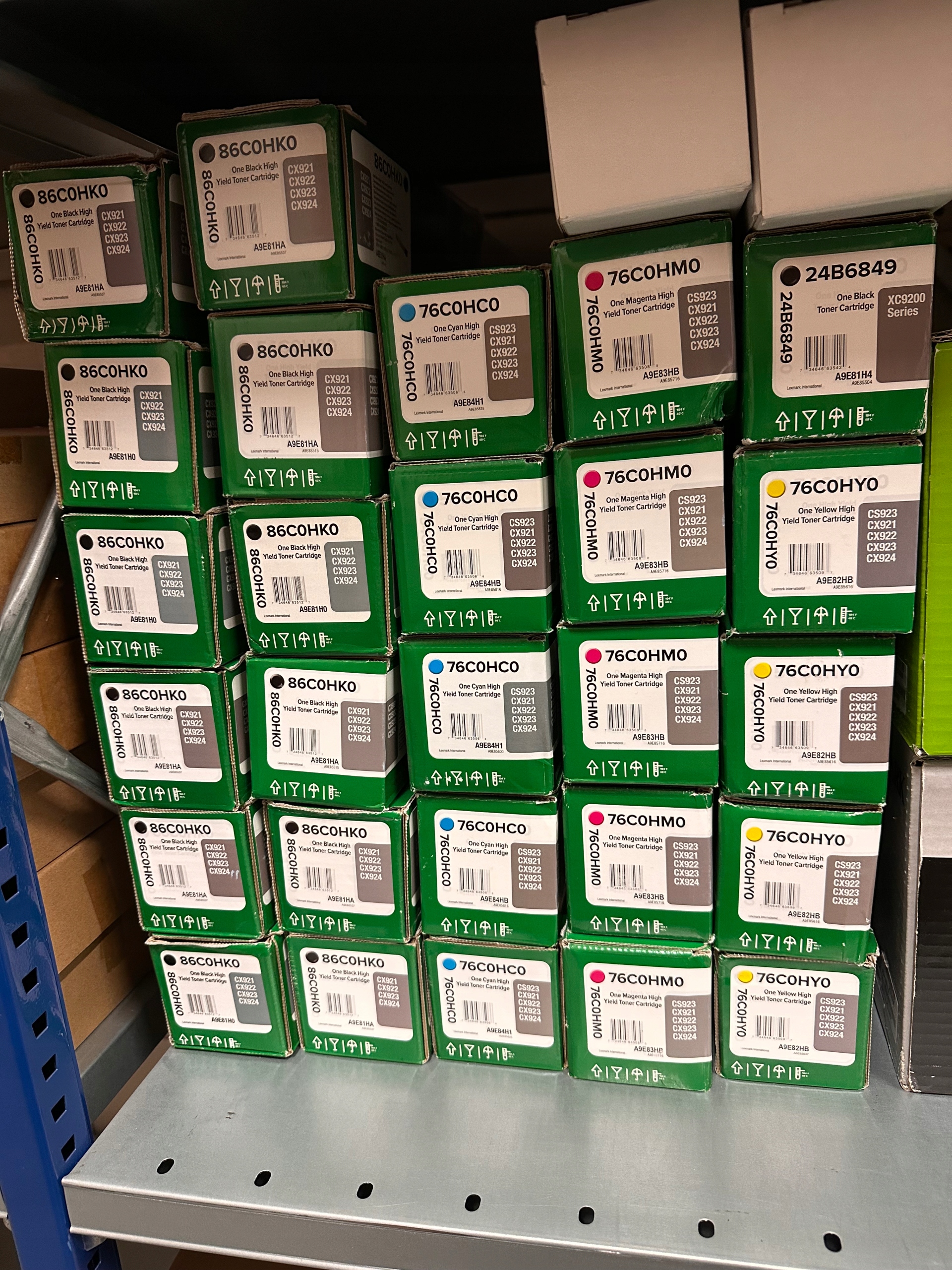 Toner Lexmark 86C0HK0 čierny (black) Originál pre Lexmark CX922de