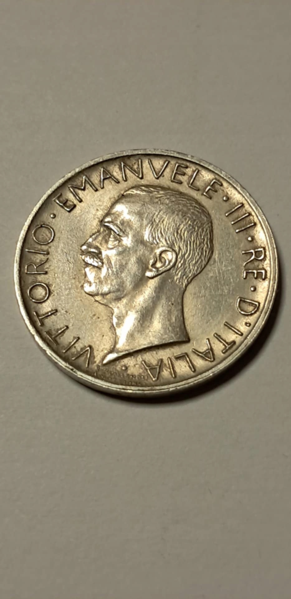 5 lirów 1930 Vittorio Emanuele III