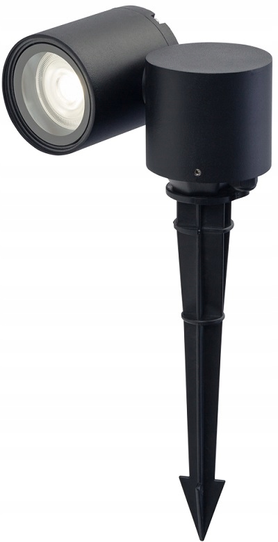 Nowodvorski Lampa Wbijana Reflektor Wbijany Regulowany Czarny 8161 Tubings