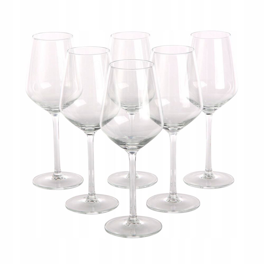 RUBIN KPL. 6 KIELISZKÓW WINO BIAŁE 370ML