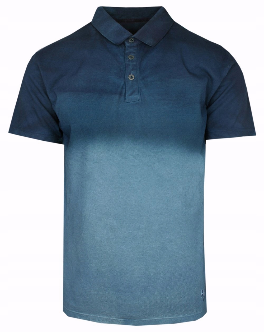 Tmavě modré pánské polo Pioneer Efekt vyprané tkaniny (Vintage Look) XXL