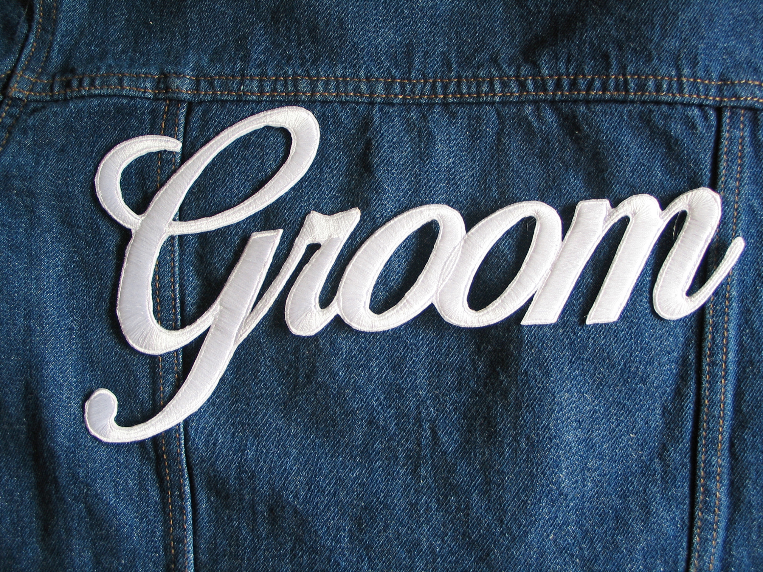 

Groom naszywka termo naprasowanka na katanę kurtkę