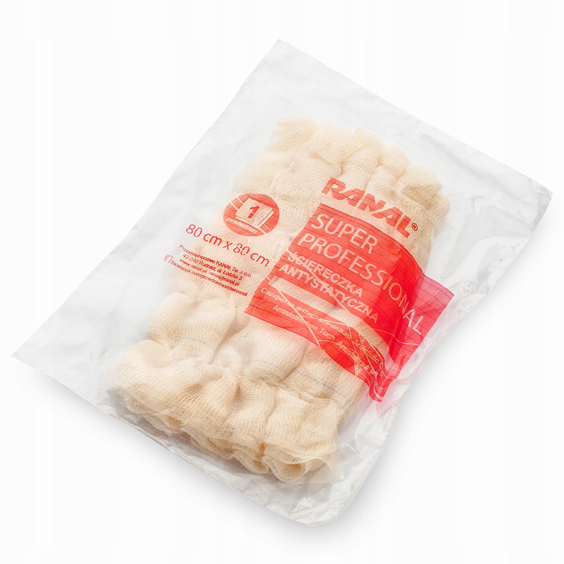 Ściereczka Antystatyczna Pyłochłonna do Kurzu 80x80cm Ranal