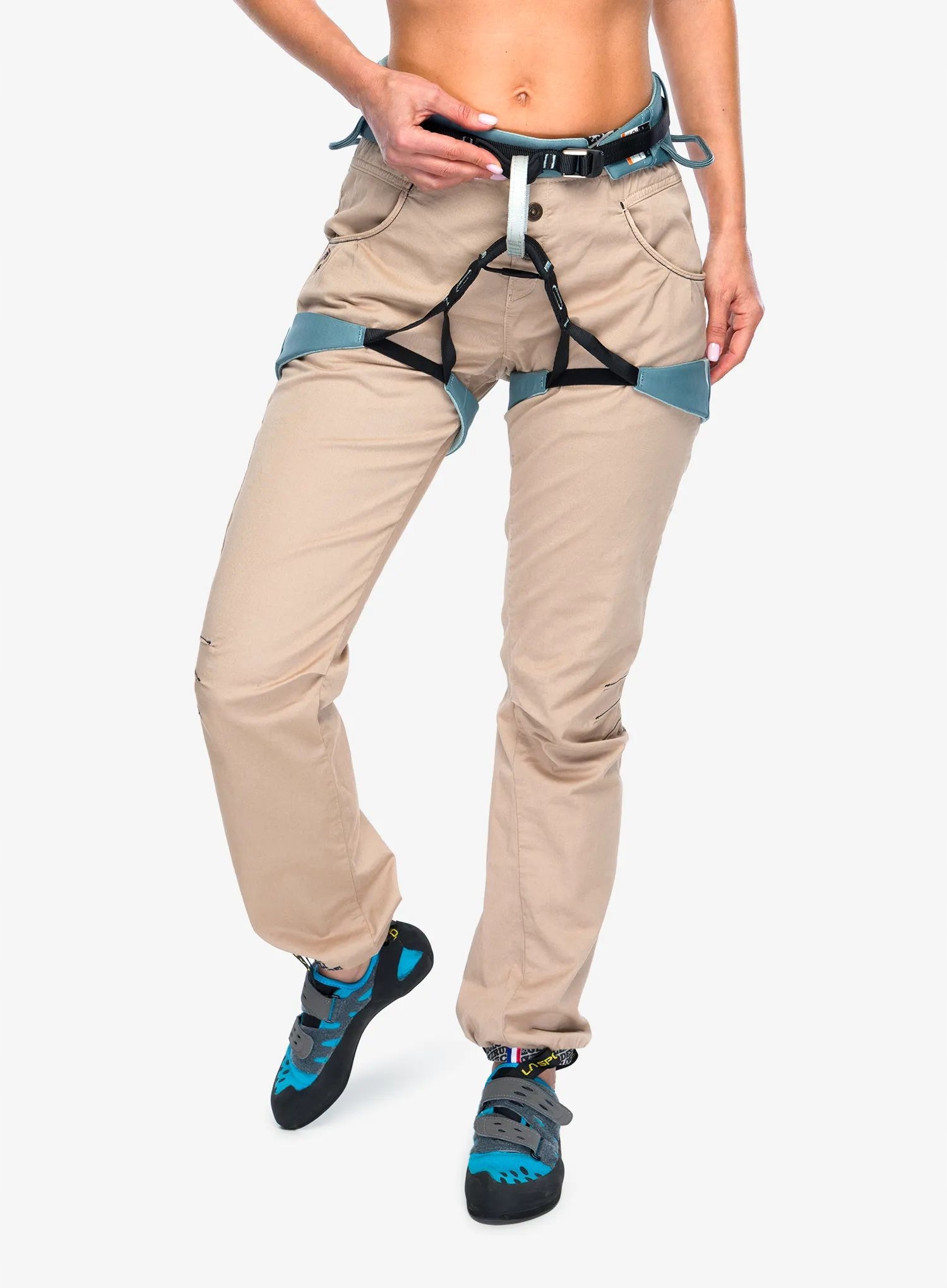 Dámský lezecký úvazek Blue Ice Vista Harness goblin blue S
