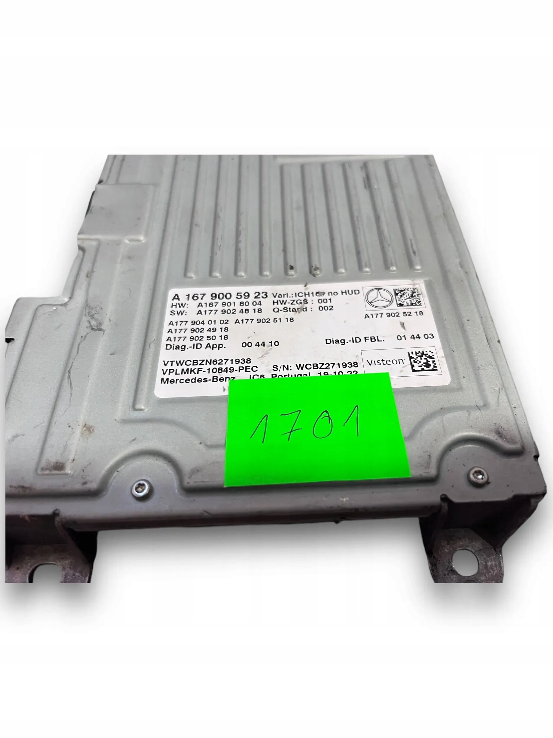 MERCEDES W167 module compte tours 1679005923 @M