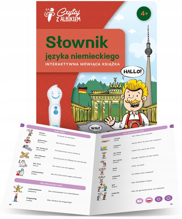 Czytaj z Albikiem Słownik Języka Niemieckiego ISBN 9788088403432