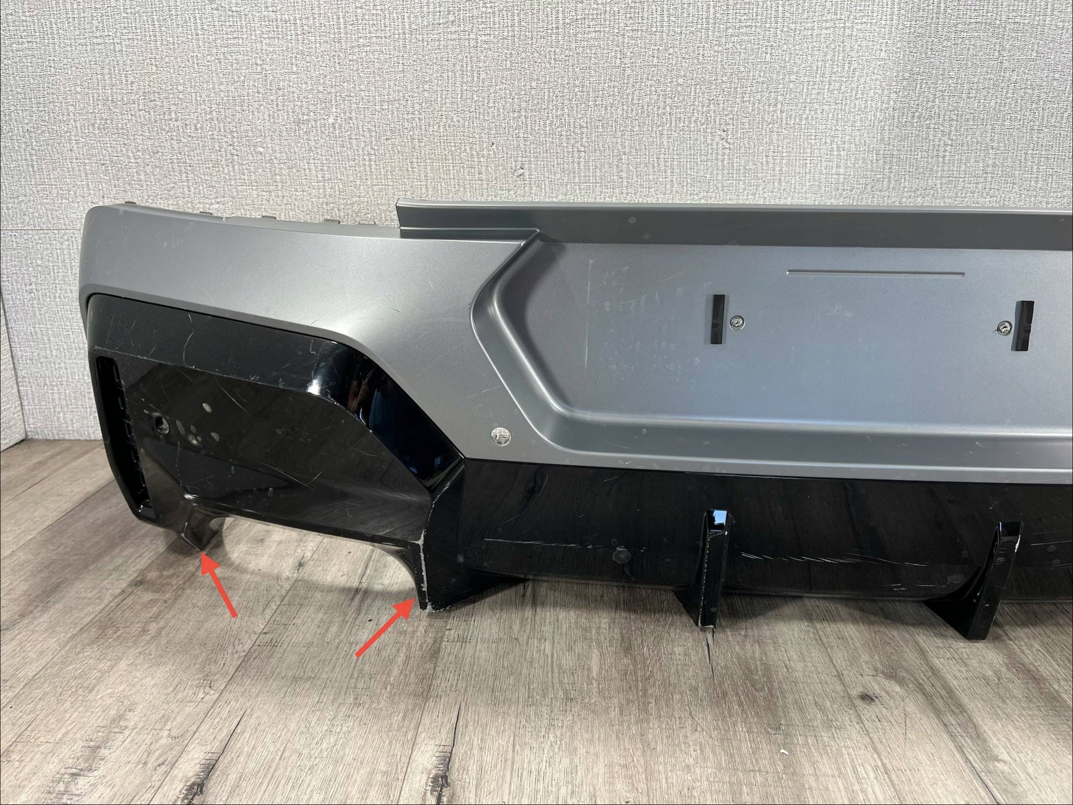 BMW X2 U10 m-packet 2023-> bumper rear part 8087451