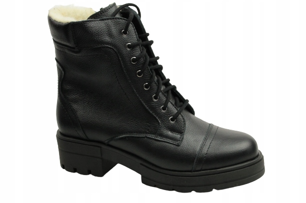 Boty Wasak 0547 36 Černé Lico