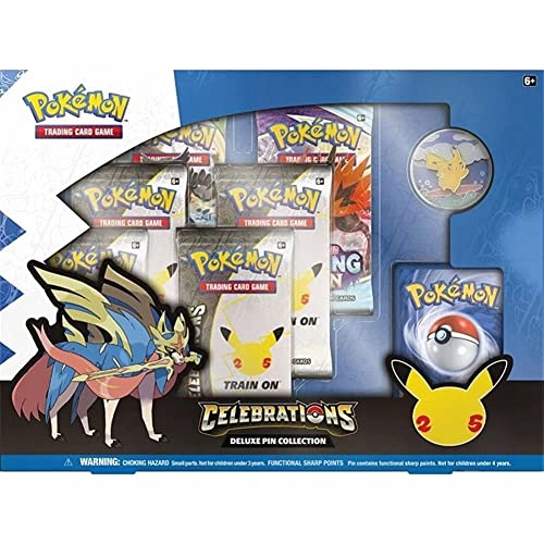 KARTY POKEMON CELEBRATIONS DELUXE PIN 25 ROCZNICA
