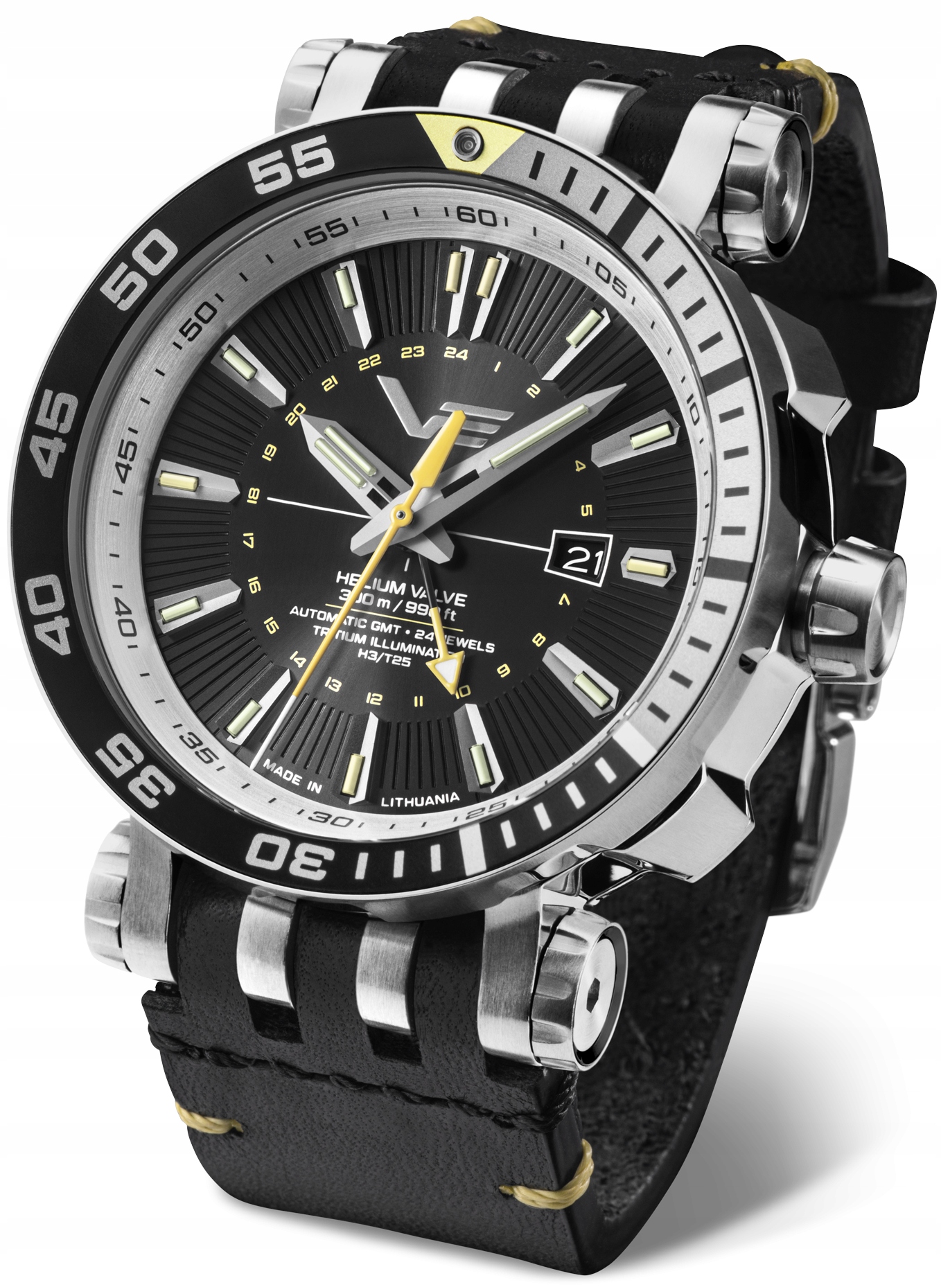 Nové Originální Hodinky Vostok Europe NH34-575A718 Energia Rocket Automatické