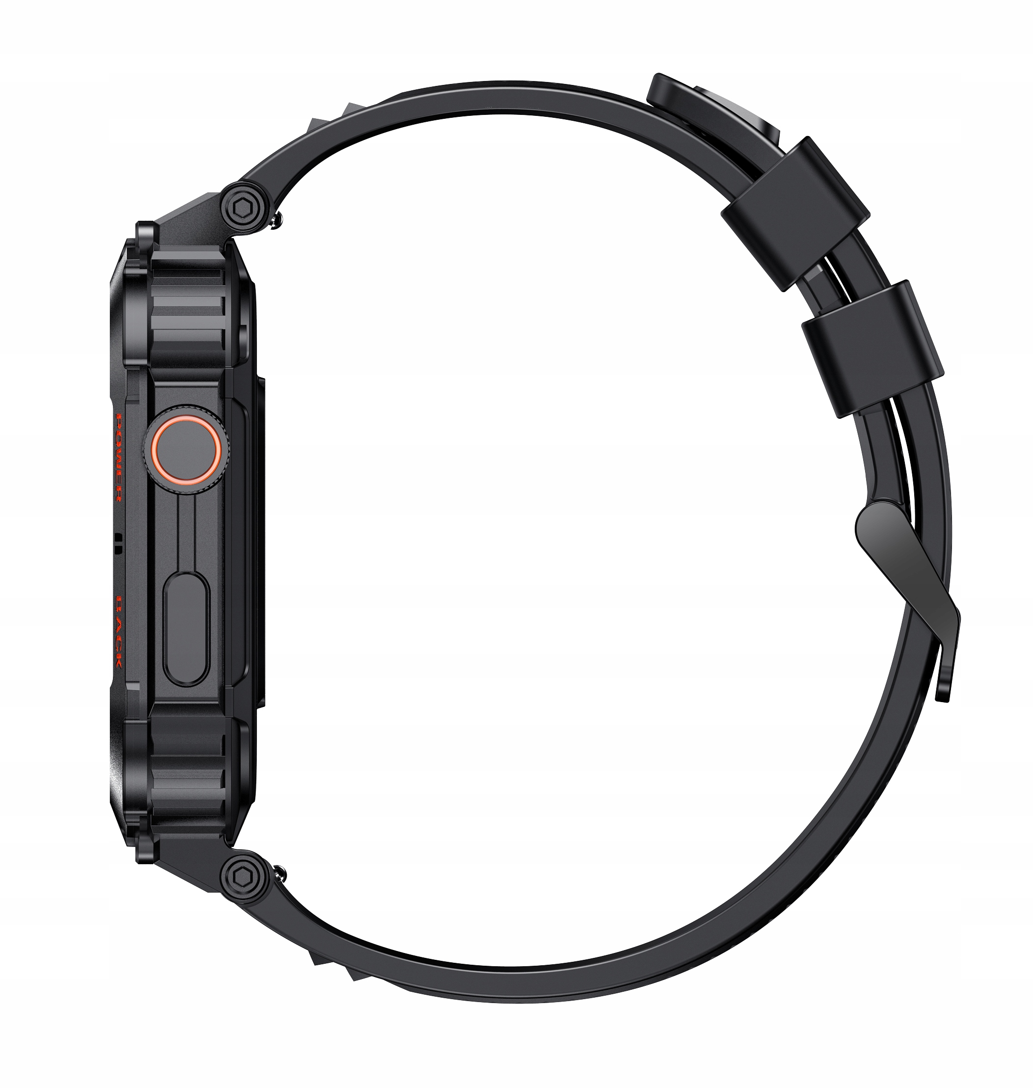 Smartwatch Męski Rozmowy Ciśnienie SpO2 PL 1,96" Wodoszczelność tak