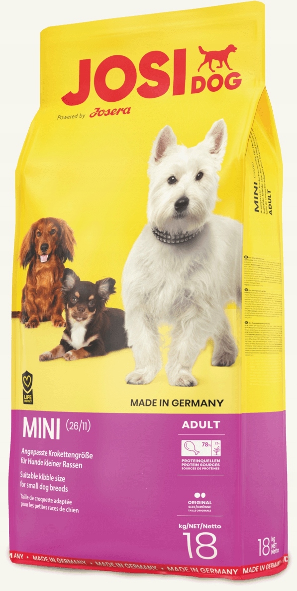 

Josera JosiDog Mini 18kg 15+3kg