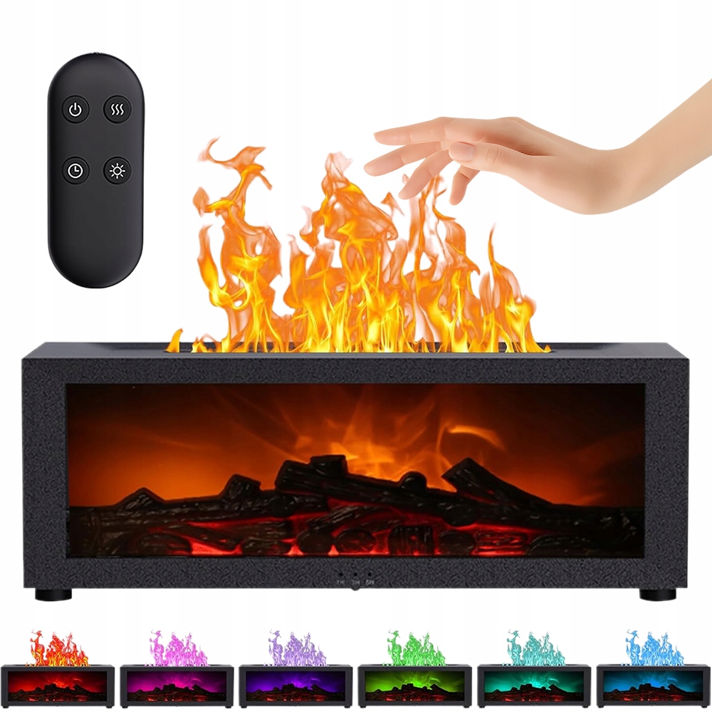 Zvlhčovač S Aromaterapií A Efektem Pilot 3 Režimy Světla 150 ML Pro Domácnost