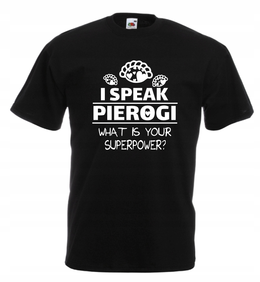 

Koszulka męska I Speak Pierogi r XL