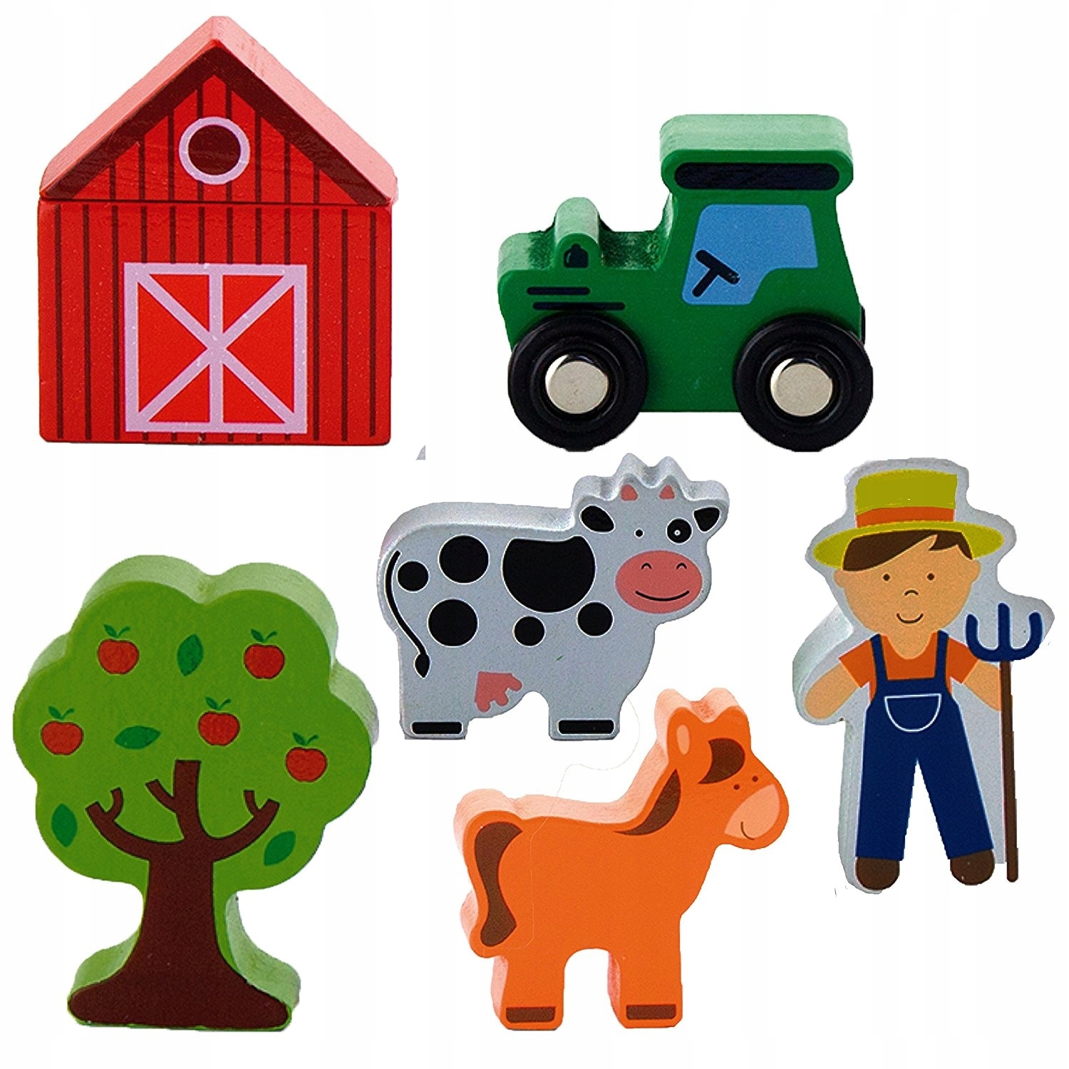 

Figurki Drewniane Do Zabawy Farma Viga