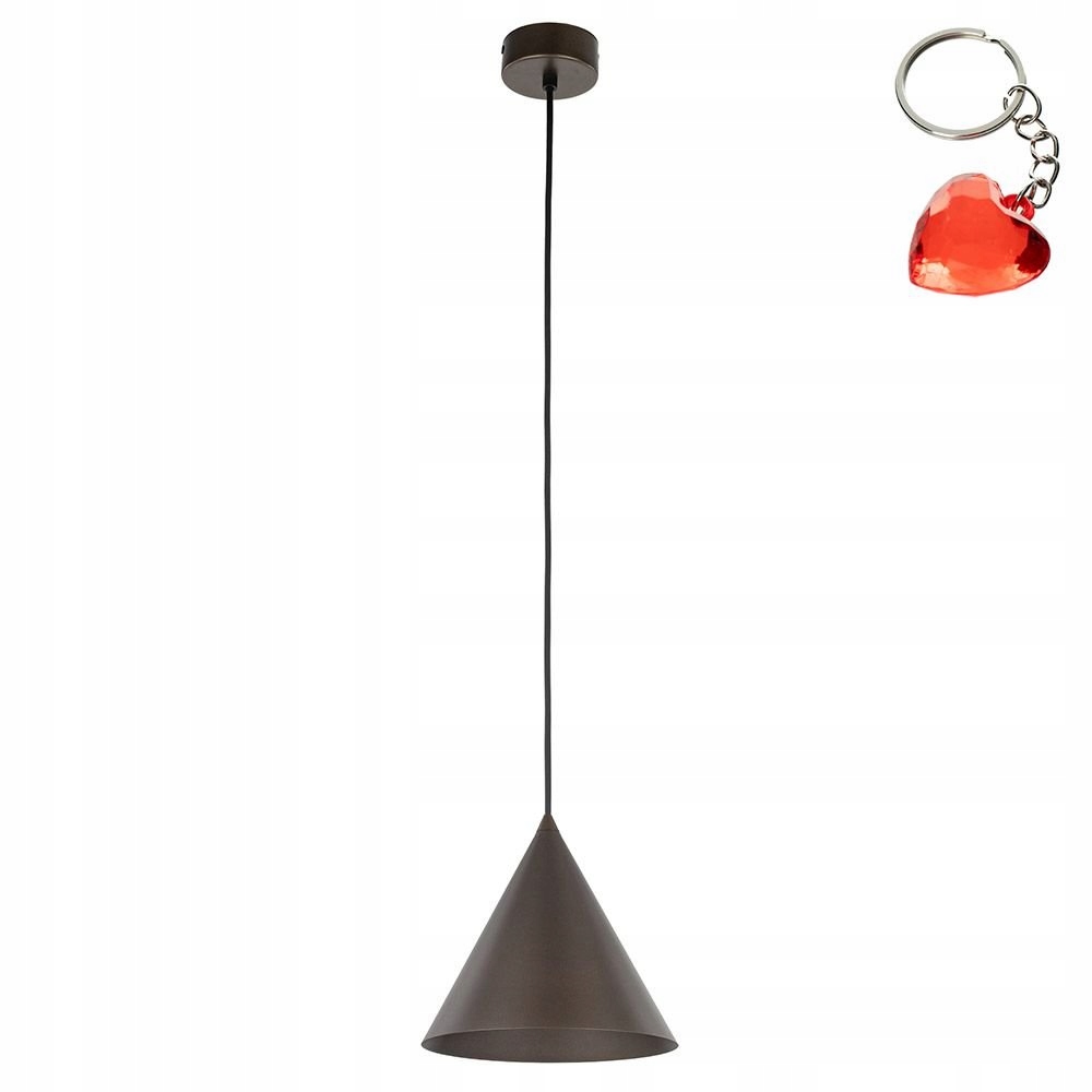 Závěsná lampa Cono Brown 10073TK Lighting