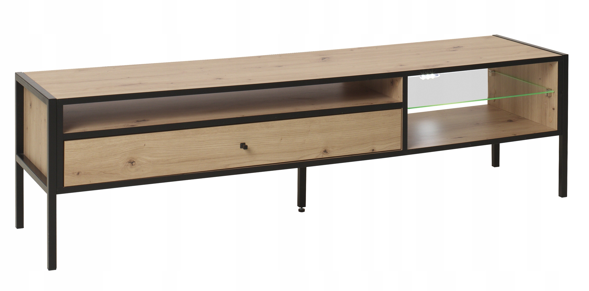 LOFT Nowoczesna szafka RTV metal