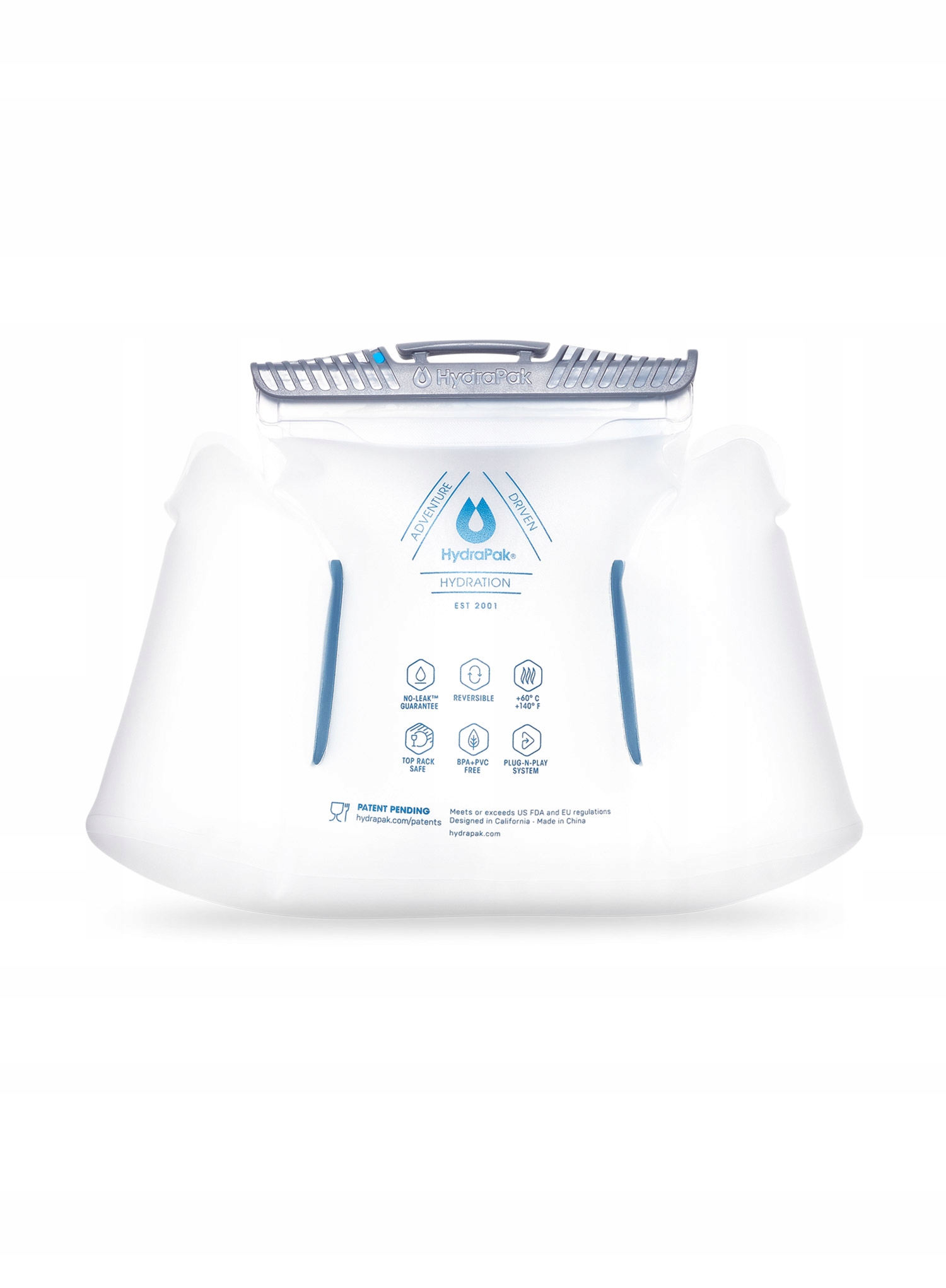 HydraPak Contour bederní Hydrovak 1,5 l průhledný