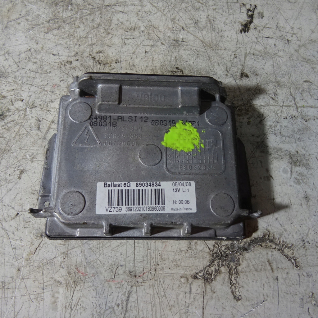 RENAULT LAGUNA III control unit 89034934