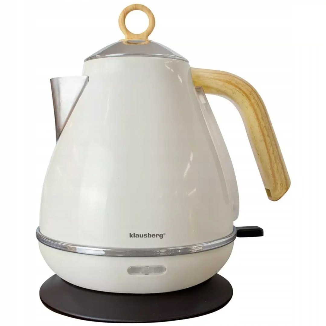 Elektrická varná konvice 1,7 l Klausberg Kb-7708 Krémová