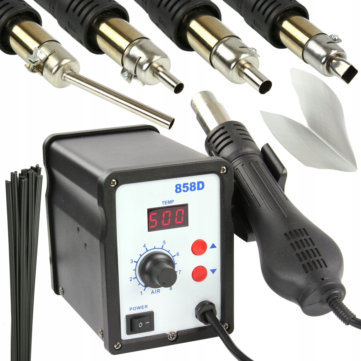 SPAWARKA DO PLASTIKU HOT AIR STACJA LUTOWNICZA