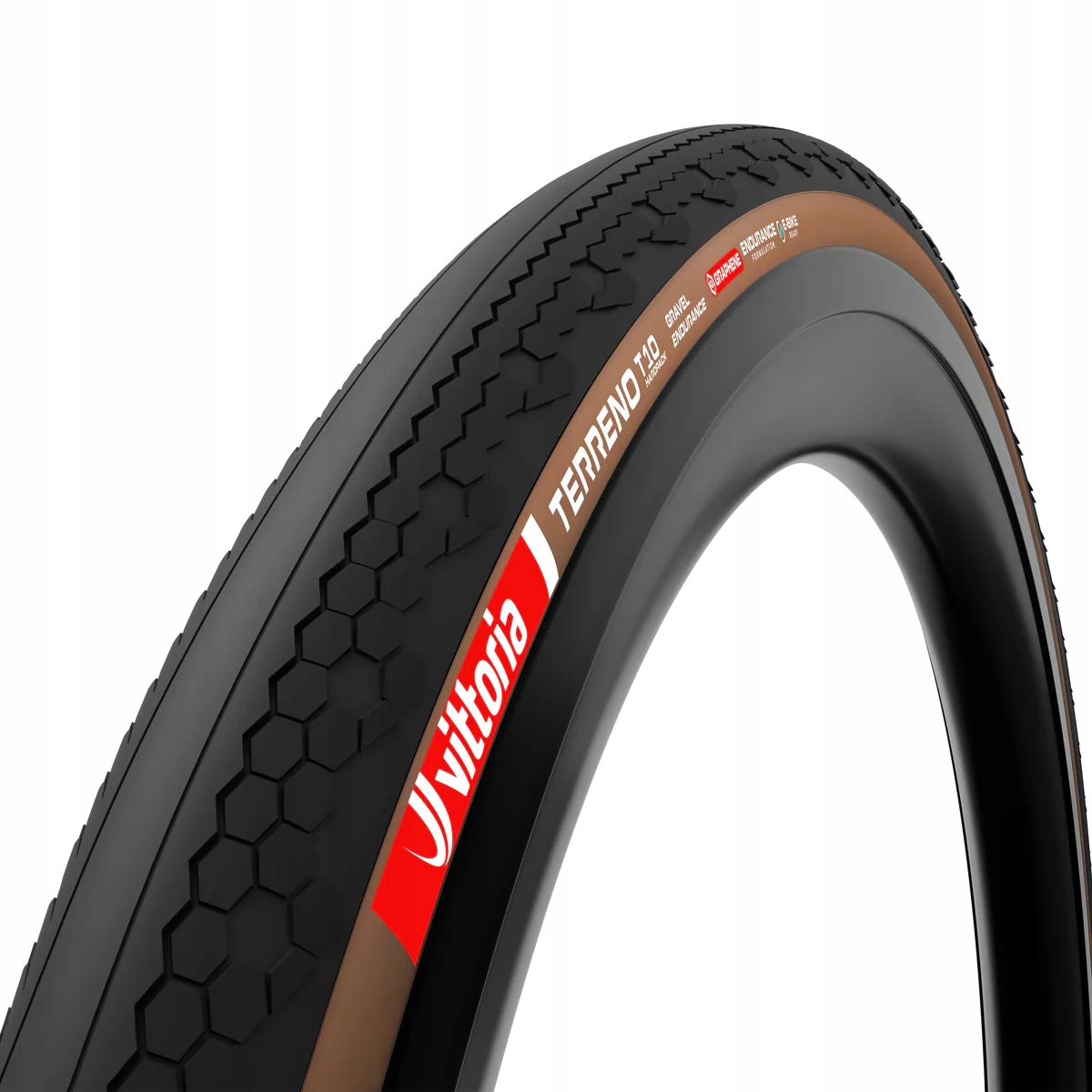 Opona rowerowa Vittoria Terreno T10 Gravel 700x40c tubeless czarno-brązowa