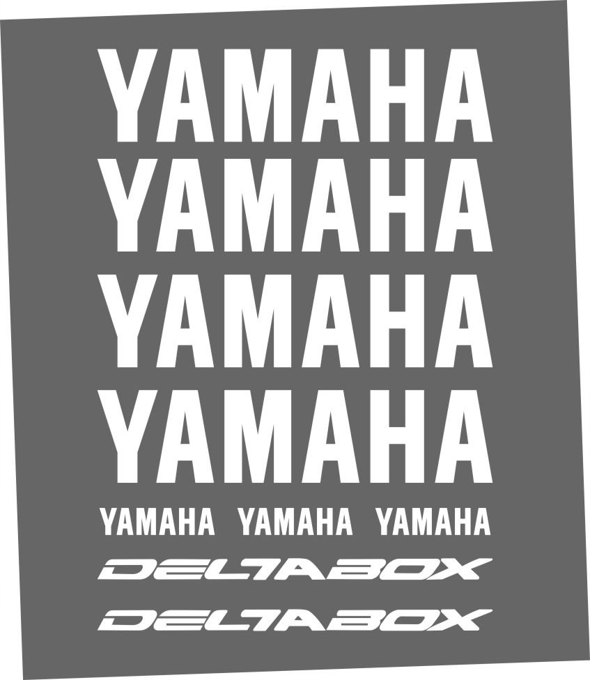 

Naklejki na motocykl Yamaha Deltabox R1 Yzf