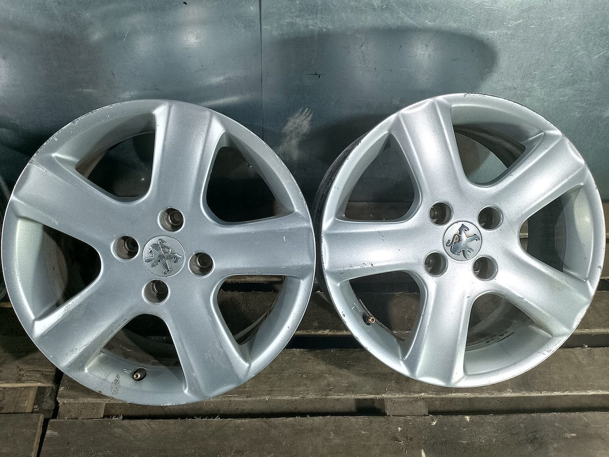 FELGI ALUMINIOWE KOMPLET 16 PEUGEOT 307 Rozstaw śrub 4x108