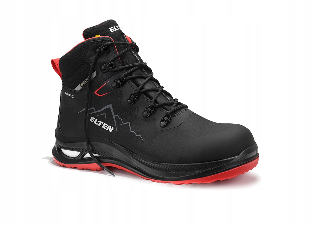 Ochranné boty Nolan Xxg Gtx black-red Mid Esd S3S Wr Hi CI 760221-44