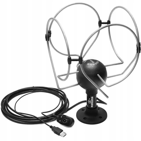 Antena zewnętrzna Wiedyska Antena Korona TS Extra USB