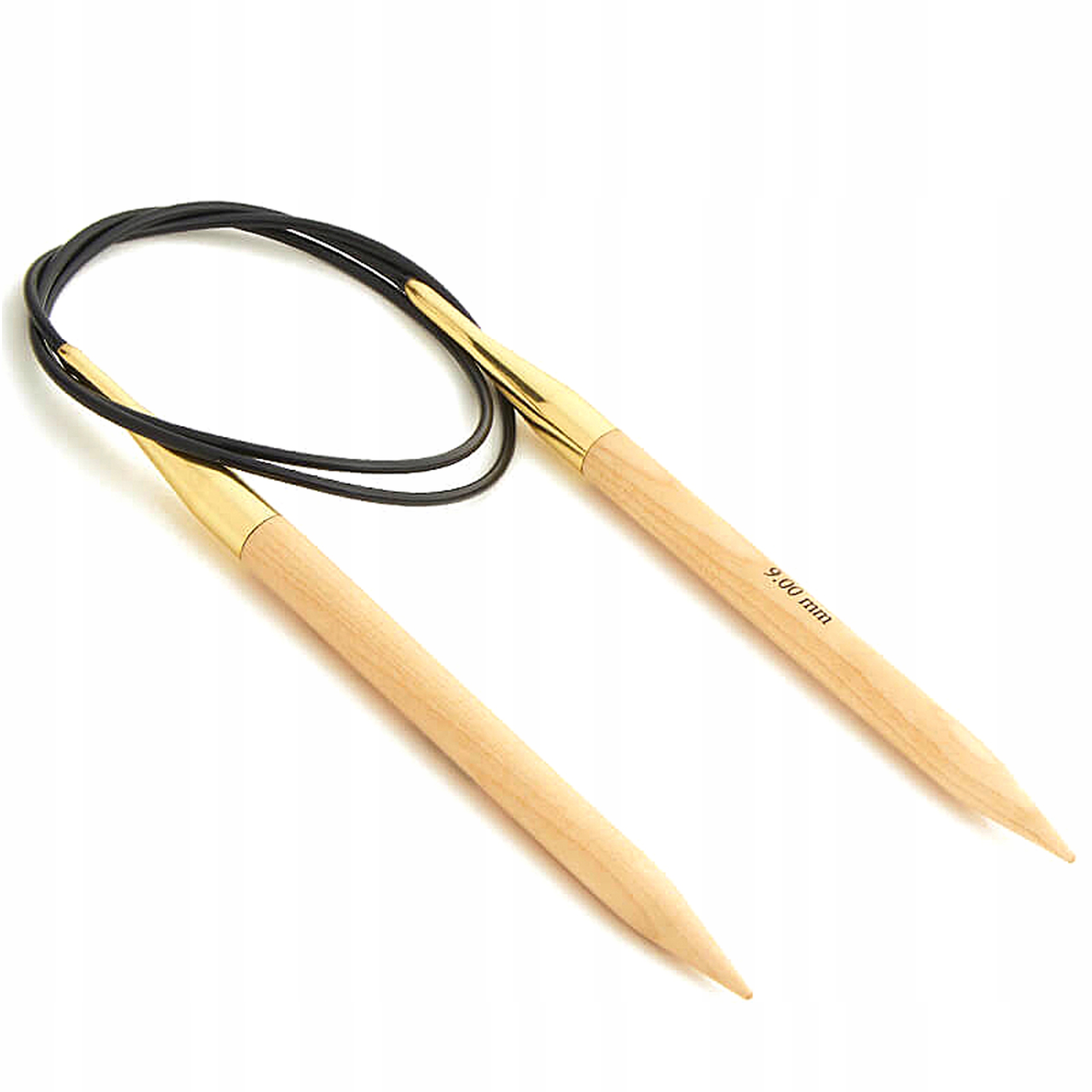 druty drewniane na żyłce 120 2,50 Knitpro Basix