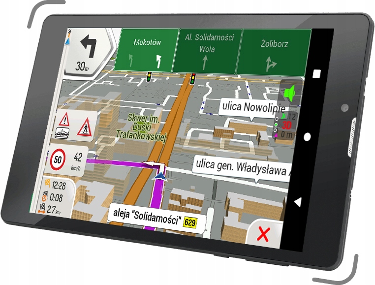 Tablet Nawigacja Navitel T505 PRO IGO PRIMO TRUCK Map Visualization two dimensional three dimensional