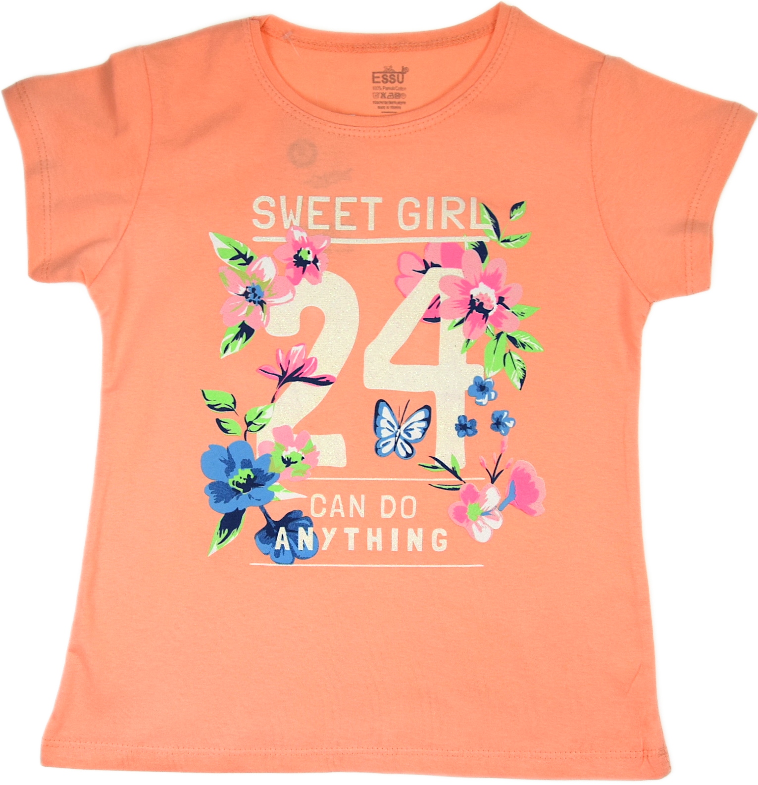 

T-shirt Bluzka Bluzeczka Napisy Dziewczynka 134