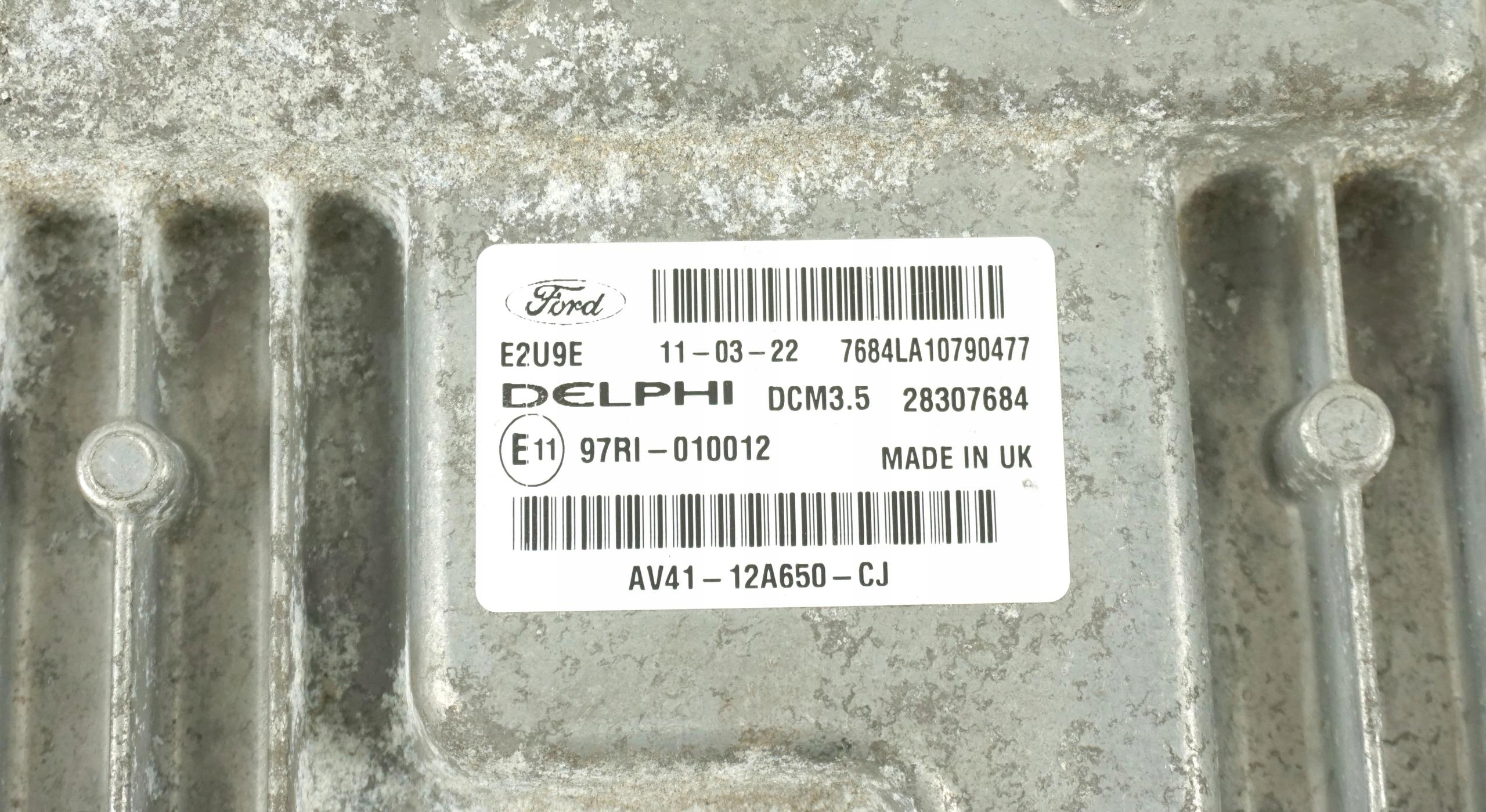 computer Motore FORD KUGA e 1 MK1 2.0 TDCI AV41-12A650-CJ 28307684