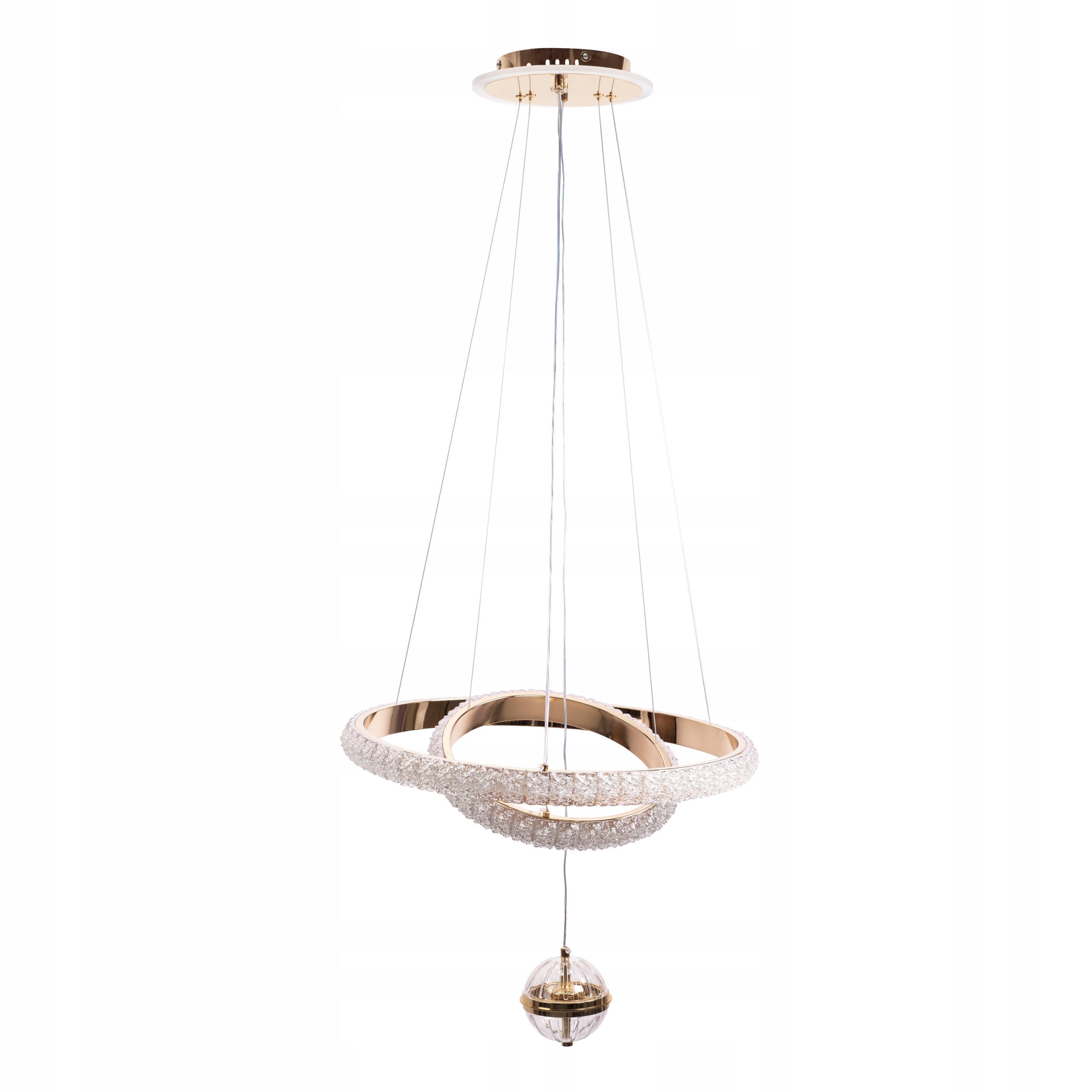 Toolight Lampa G143-CP 30 cm Gold