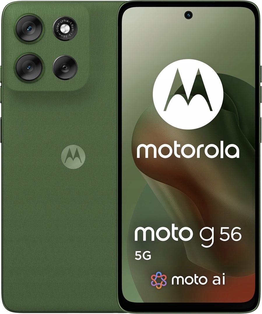 Motorola Moto G56 5G 8/256GB Dill zielony smartfon 6.7 50MP Nfc
